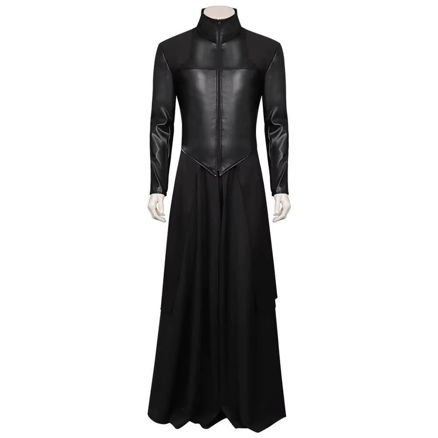 Sandmaning Dream Cosplay Kostüm Morpheus Outfit, Maske, Anzug, Schwarz - Bild 2