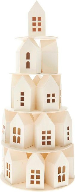Rico Design Adventskalender als Holz-Haus-Pyramide - Bild 1