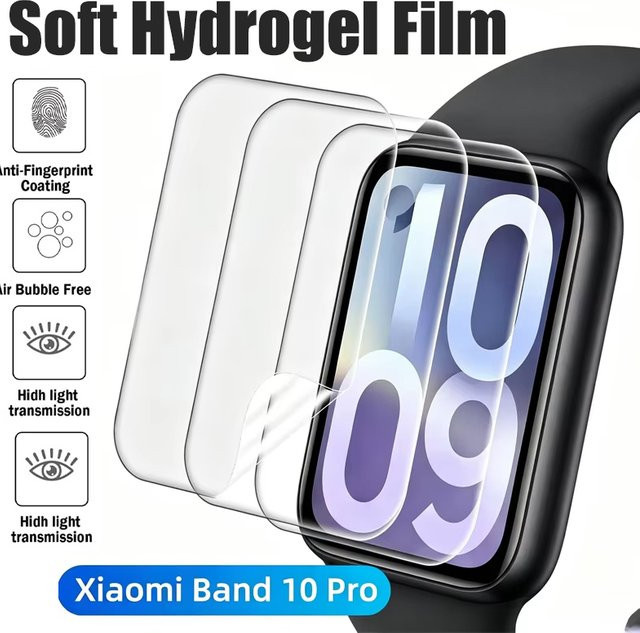 Xiaomi Displayschutz für Mi Band 10 Pro, Hydrogel, transparent - Bild 1
