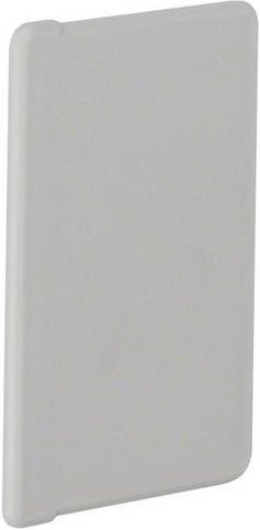 Hager Endstück B4006047030 Grau aus Kunststoff B: 6,0 cm, H: 4,0 cm - Bild 1