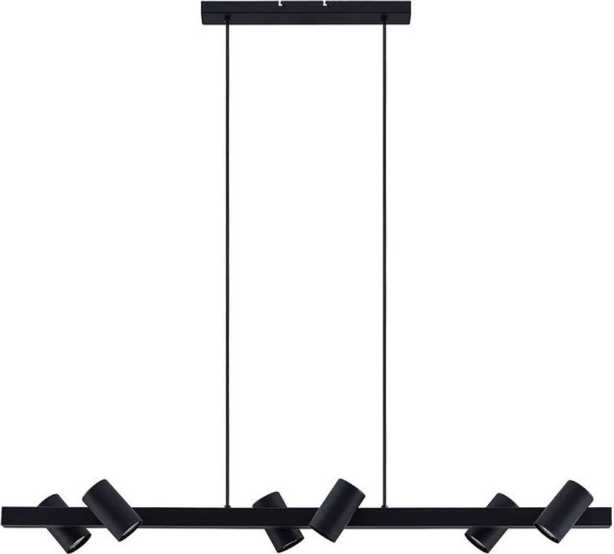 Lindby Pendelleuchte Savoli aus Metall in Schwarz Modern Minimalistisch - Bild 1