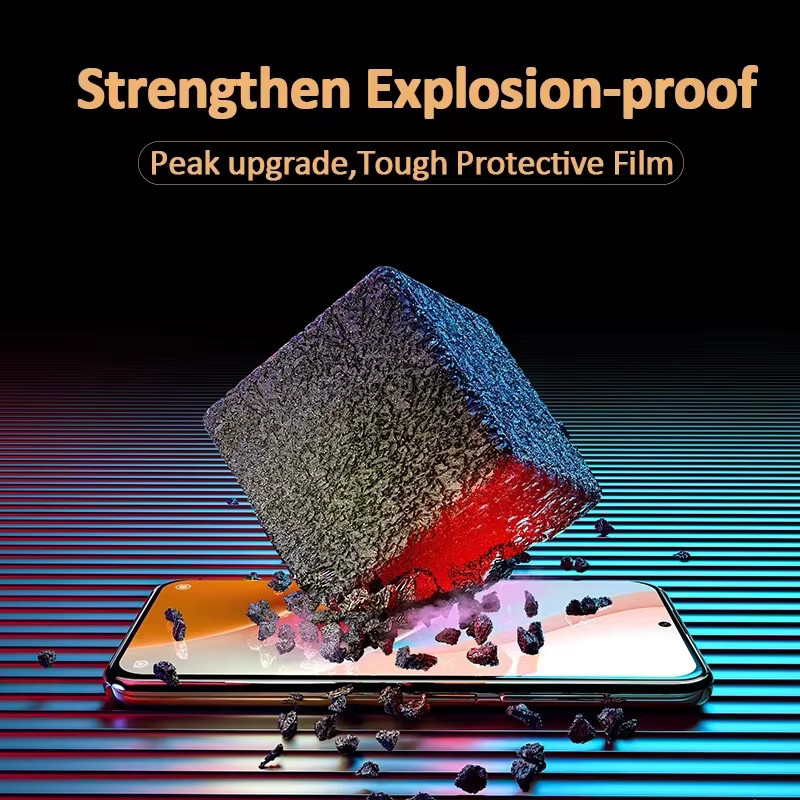 Xiaomi Displayschutzfolie aus gehärtetem Glas für Poco M7 M6 F7 F6 F5 M5 Pro 5G X7 X6 X5 Pro X3 NFC C65 C51 in Transparent - Bild 4