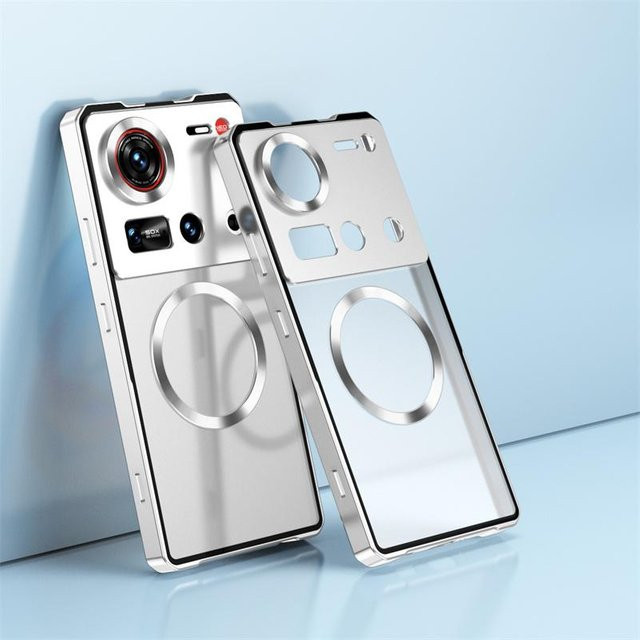 ZTE Nubia Z70 Ultra Handyhülle mit MagSafe, transparent, matt, mit vollständigem Kameraschutz und kabellosem Laden - Bild 1