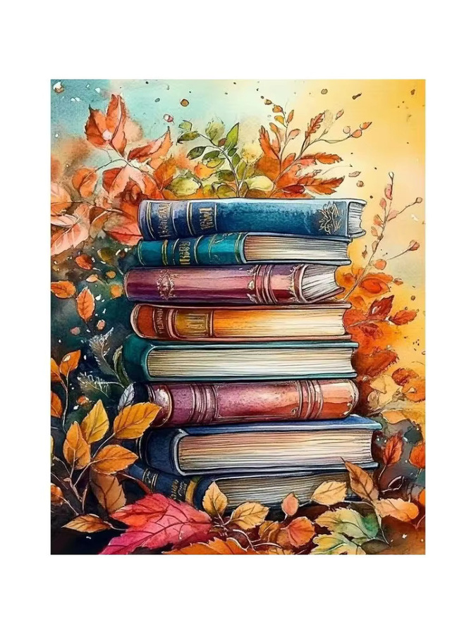 Puzzle, offenes Buch und Blumenmuster, 500 Teile - Bild 2