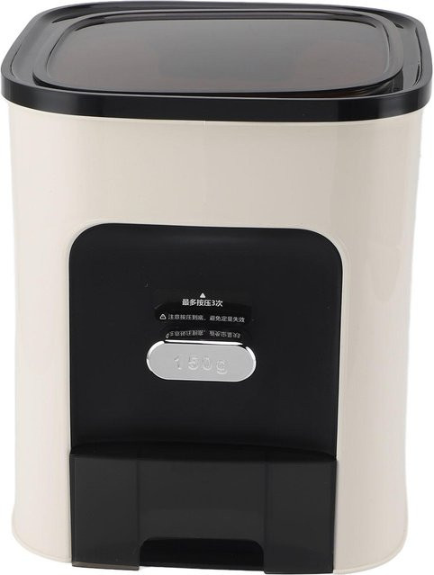 Aimo Multifunktionaler Reiseeimer aus Kunststoff für die Küche, Luftdicht und Auslaufsicher, Grau, 6 kg - Bild 1
