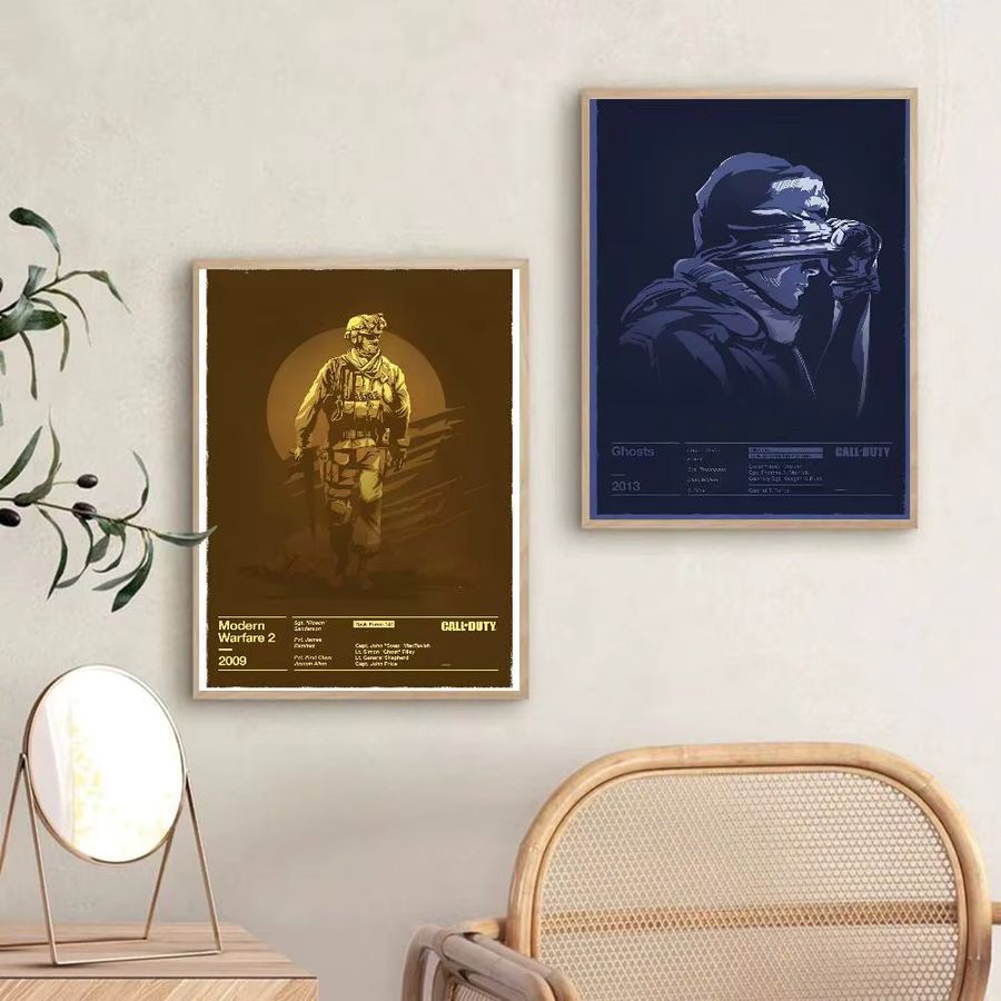 Call Of Duty Game Series Kunstgemälde als Poster aus Papier in Multicolor - Bild 5
