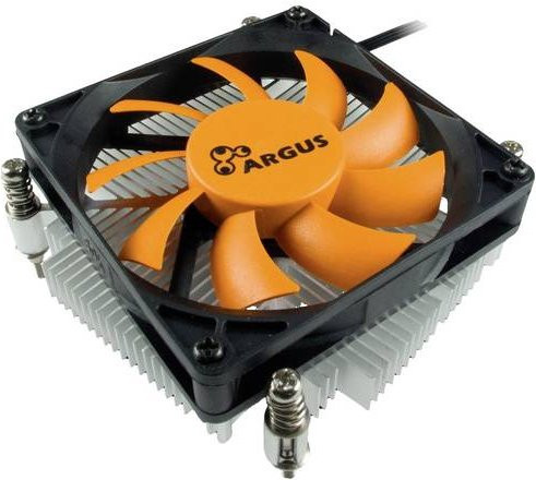 Inter-Tech Argus T-200 CPU-Luftkühler mit Lüfter in Orange - Bild 1
