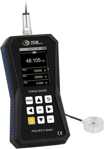 PCE Instruments PCE-DFG 50K XF Kraftmessgerät Schwarz 0 - 50000 N - Bild 1