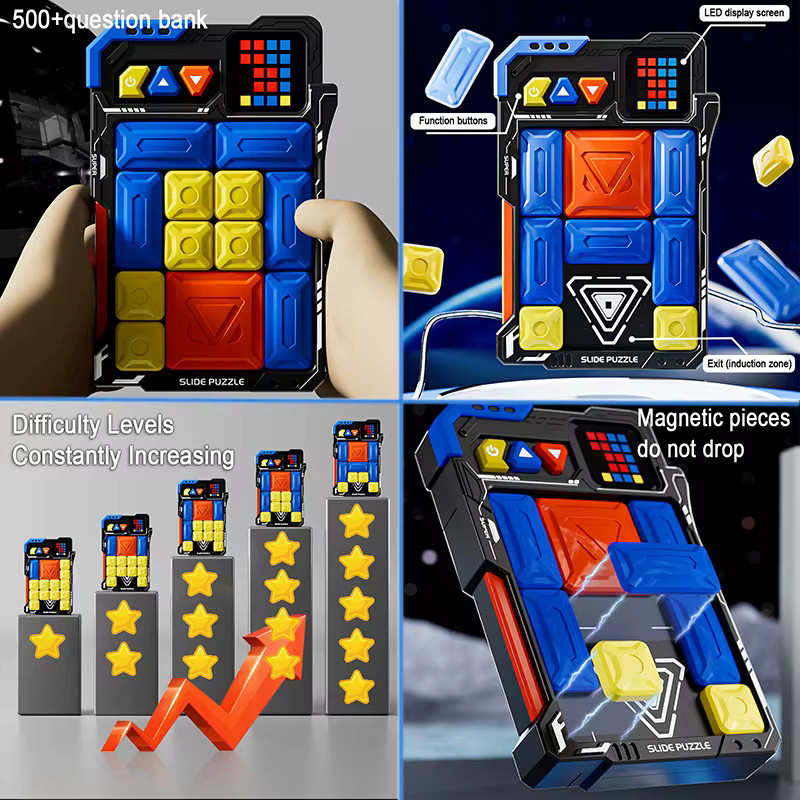 Brozebra Super-Schiebepuzzle-Spiel, Lernspielzeug - Bild 3