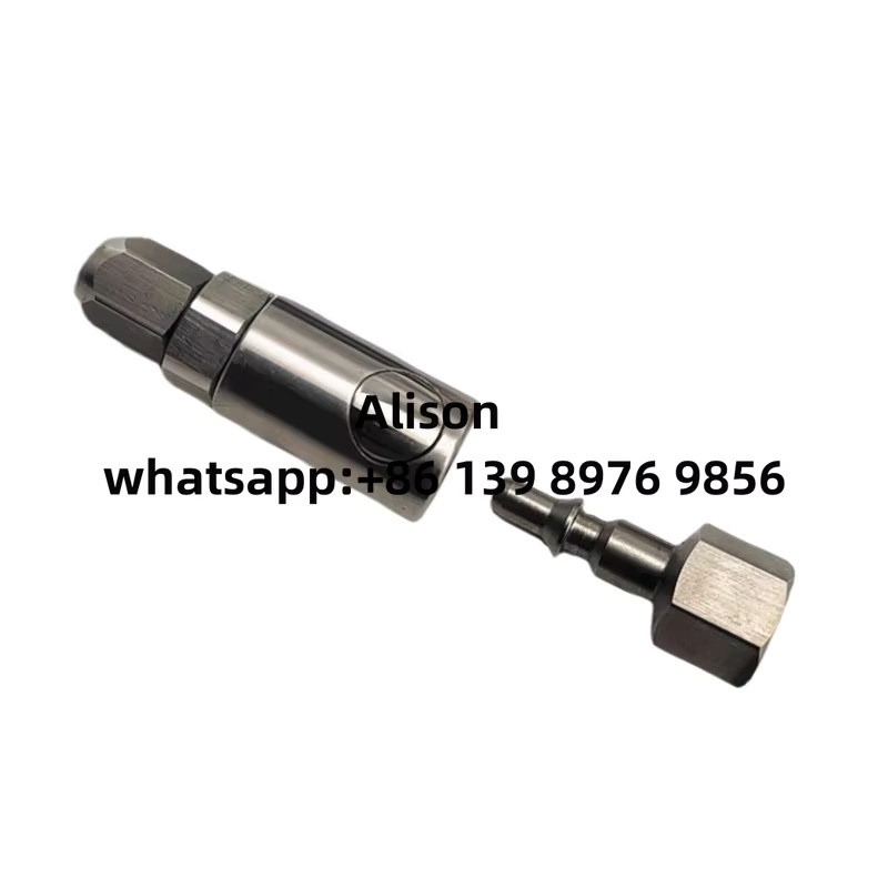Staubli Pneumatikstecker aus Edelstahl in Silber Typ RBE03.1904 RBE03.6904 RBE03.1906 RBE03.6906 - Bild 1