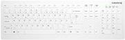 CHERRY Active Key AK-C8112 Kabellose Funk-Tastatur QWERTZ Deutsch Weiß 2,4 GHz - Bild 1