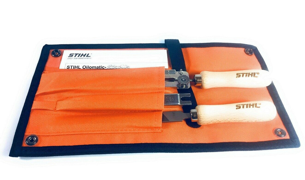 Stihl Feilen-Set Schärfset für .404 Rapid Super Sägekette, Farbe: Orange - Bild 1