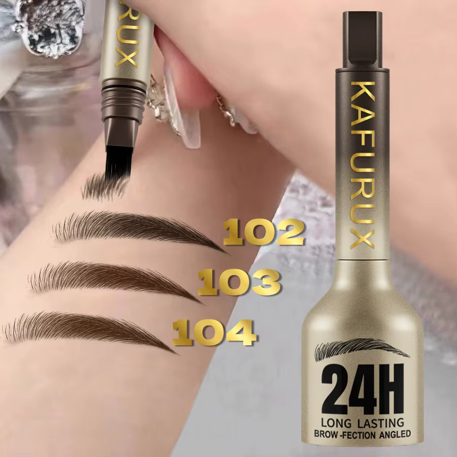 KAFURUX Augenbrauenstift, Braun, Unisex - Bild 4