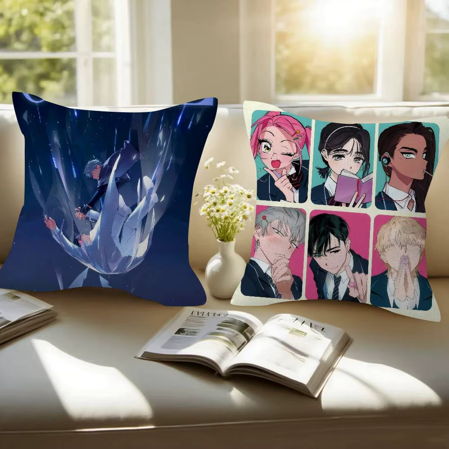 Rastar Anime A-Alien Stage Kissenbezug im Country-House-Stil, quadratisch, B/T/H: 30 x 30 x 3 cm - Bild 3