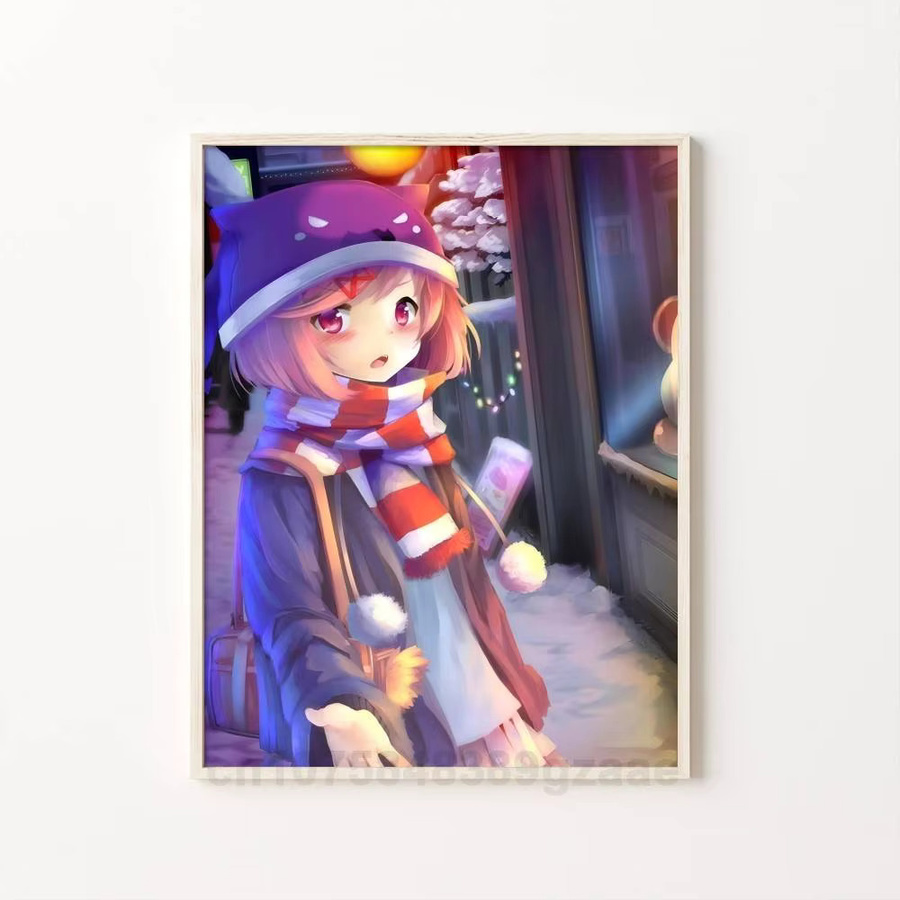 Natsuki Anime Wandposter Bilibili Cartoon Charakter Wandaufkleber Mehrfarbig - Bild 7
