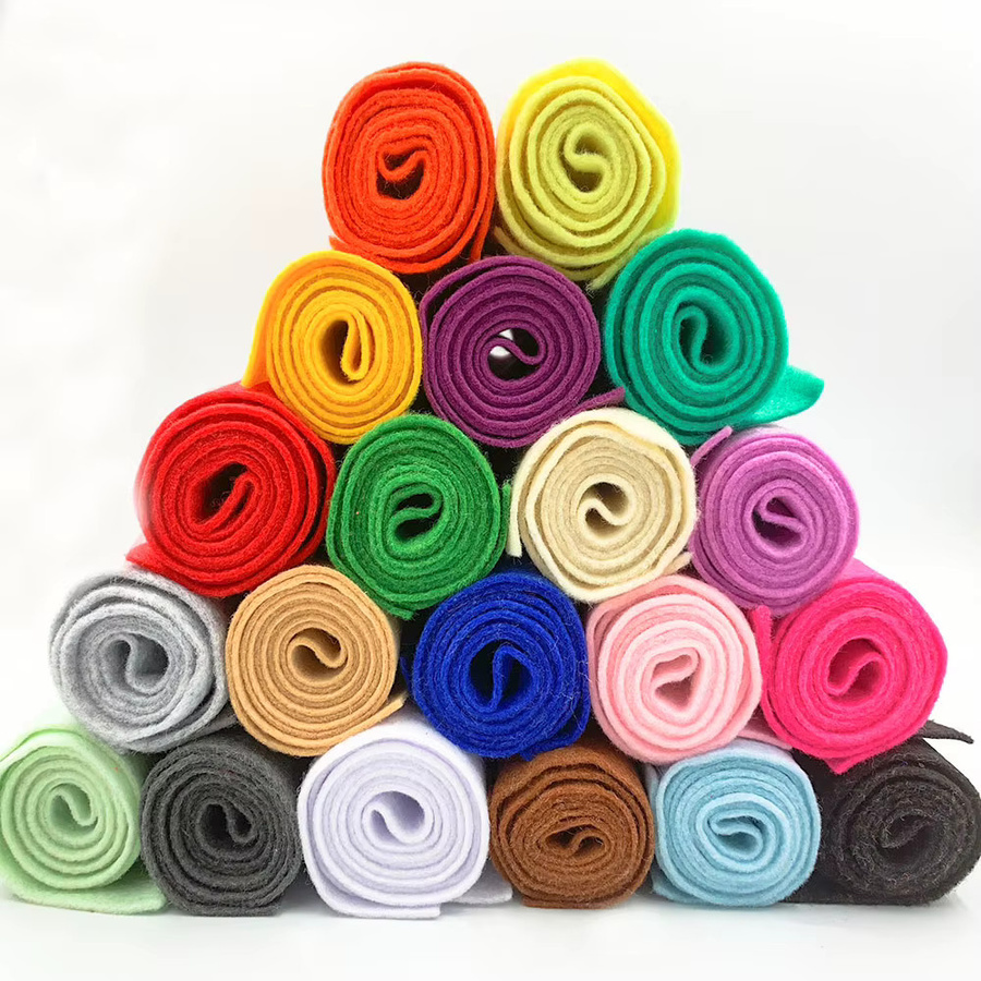 Graue Rolle Weichfilzstoff aus Vliesfilz für Patchwork, DIY und Handarbeit, B: 20 cm, L: 90 cm - Bild 2