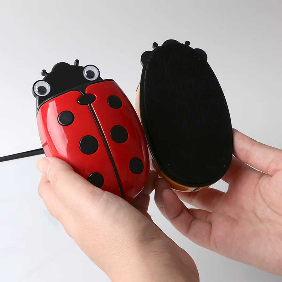 Marienkäfer Magnetstifthalter aus Kunststoff in Rot für Tafel und Whiteboard mit integriertem Radiergummi - Bild 2