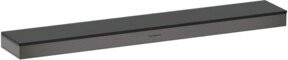 Hansgrohe Ablage Rainfinity 500 Wandmontage aus Glas in Black Chrome, Breite: 50 cm - Bild 1
