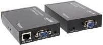 InLine VGA Extender über UTP mit Audio in Schwarz bis 300m (65012) - Bild 1