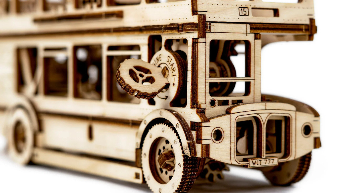 Revell Tiny Adventures London Bus, Fahrzeug, Holz - Bild 3