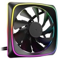 Sharkoon SHARK Lights RGB PWM Gehäuselüfter, Schwarz, Multicolour - Bild 1