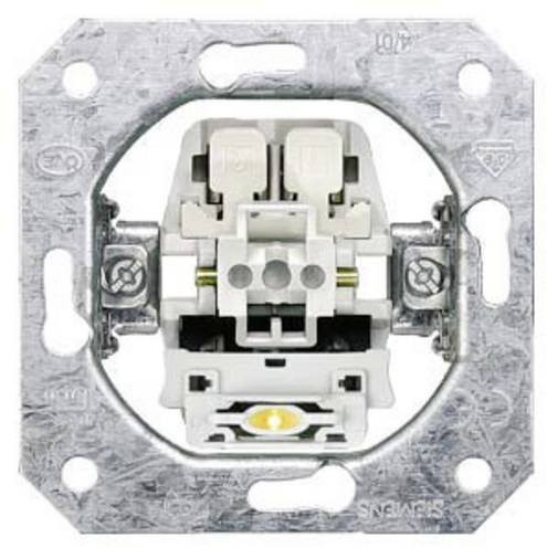Siemens Tastereinsatz Delta Push Button Weiß 5TD2117 - Bild 1