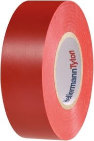 HellermannTyton PVC Isolierband rot HTAPE-FLEX15-19x20RD - Bild 1