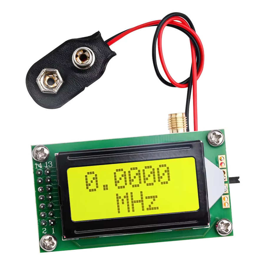 Aideepen Frequenzzähler-Testermodul RF1-500 MHz mit 100-Auflösung und Hintergrundbeleuchtung für Amateurfunk - Bild 3