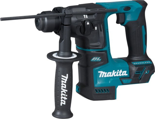 Makita Akku-Bohrhammer DHR171Z Solo 18V mit SDS-plus und 1,2 Joule in Schwarz-Petrol - Bild 1
