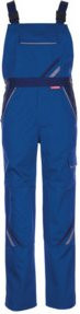 Planam Latzhose in Kornblau/Marine/Zink mit Kniepolstertaschen nach EN 14404 - Bild 1