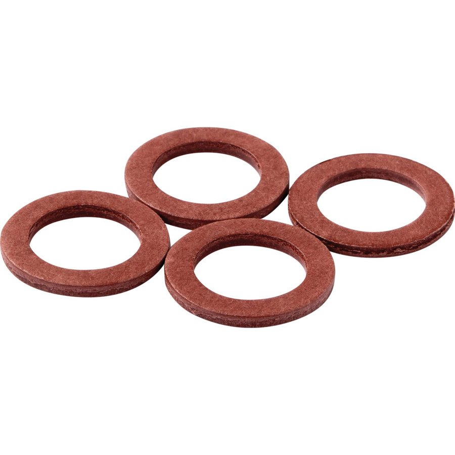 KÖRO Fiber-Ring in Braun, B/T/H: 15 x 24 x 2,5 mm, 4 Stück - Bild 2