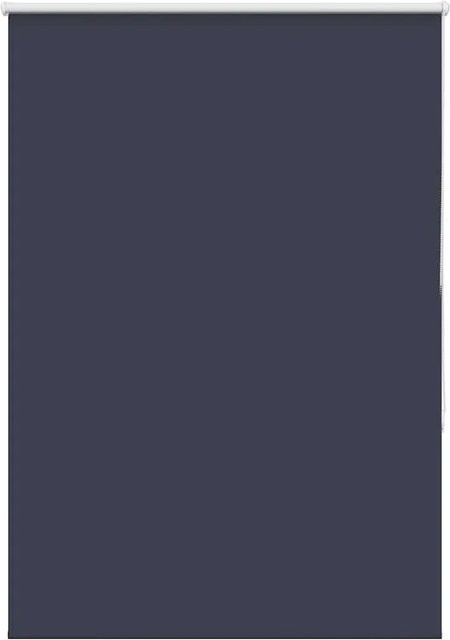 vidaXL Verdunkelungsrollo aus Polyester in Marineblau, B: 115 cm, H: 130 cm - Bild 1
