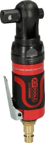 KS Tools SlimPOWER Mini-Druckluft-Umschaltratsche 1/2 Zoll in Rot mit 6.3 bar - Bild 1