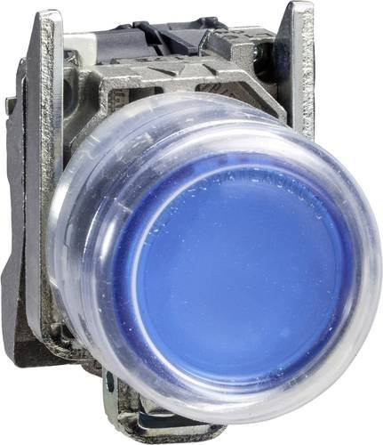 Schneider Electric XB4BP61EX Drucktaster blau aus Metall, tastend - Bild 1