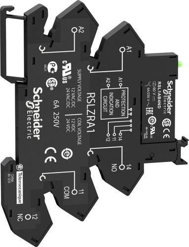 Schneider Electric RSL1PRPU Steckrelais Schwarz, 230 V/DC, 230 V/AC, 6 A, 1 Wechsler - Bild 1