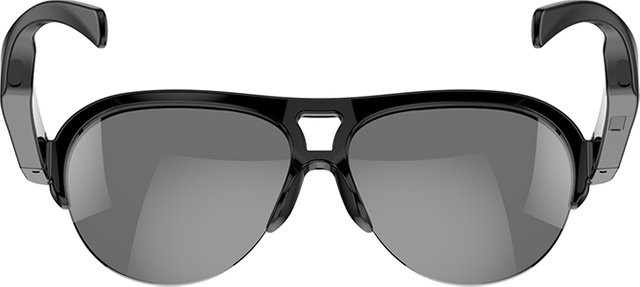 BESY F08 Smart-Musik-Sonnenbrille mit Kamera und Bluetooth 5.3 für Damen und Herren in Schwarz mit HIFI-Audio und Sprechfunktion - Bild 1
