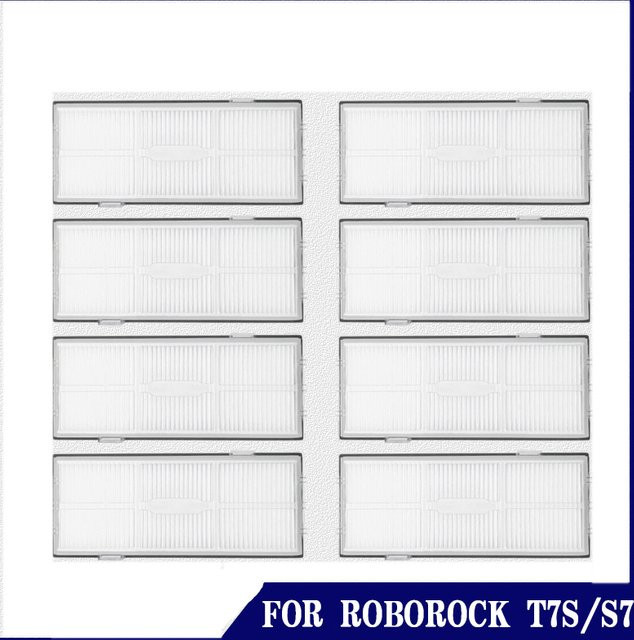 Roborock HEPA-Filter Ersatzteil in Weiß für S8, S8 Pro Ultra, S7 MaxV Ultra, S7, T7S PLUS und G10S PRO Roboterstaubsauger - Bild 1
