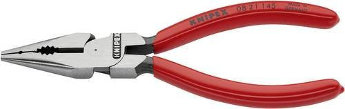 Knipex Spitz-Kombizange 08 21 145 aus Stahl in Schwarz-Rot mit Kunststoffbeschichtung - Bild 1