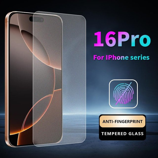 Darui 3C Accessories Mattierter Displayschutz aus gehärtetem Glas für iPhone Modelle in Transparent - Bild 1