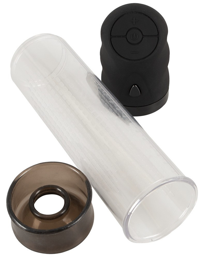 ORION Automatische Penispumpe mit 4 Saugmodi und Air Release Button, transparent - Bild 2