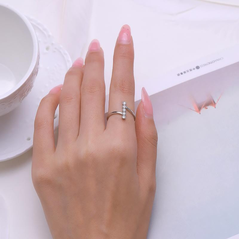 MODIAN Ring, 925 Silber, Zirkonia, Damen - Bild 2