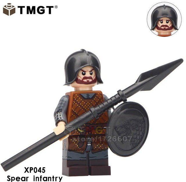 Hello Bricks Game Of Thrones Jaime Lannister Barristan Selmy, Bausteinspielzeug, ab 6 Jahren - Bild 1
