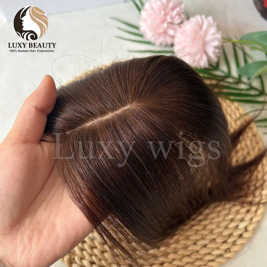 Luxy Beauty Echthaar-Topper, Clip-in, Damen, kurz, gerade - Bild 2