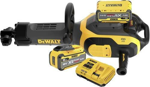 DeWalt Akku-Meißelhammer SDS-max 54V mit 15Ah Li-Ion Akku in Gelb - Bild 1