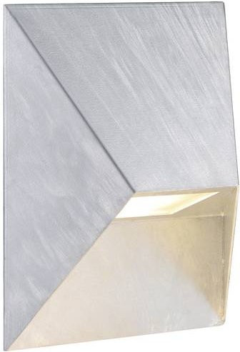 Nordlux Pontio 15 Wandleuchte für Garten und Außenbereich aus verzinktem Stahl in Silber mit GU10 Fassung - Bild 1