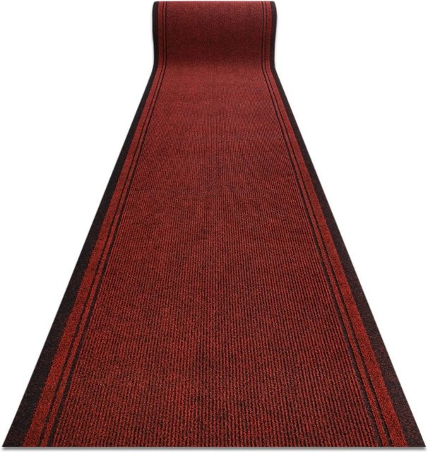 RugsX Läufer Malaga VG17025 Rot, Breite: 100 cm, Länge: 480 cm, schalldämmend und antirutsch - Bild 1