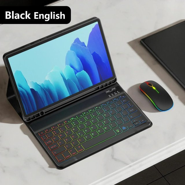 Magic Keyboard Tastaturhülle für Samsung Galaxy Tab A11 Plus 11 Zoll SM-X230 SM-X235 SM-X236B in Blau - Bild 1