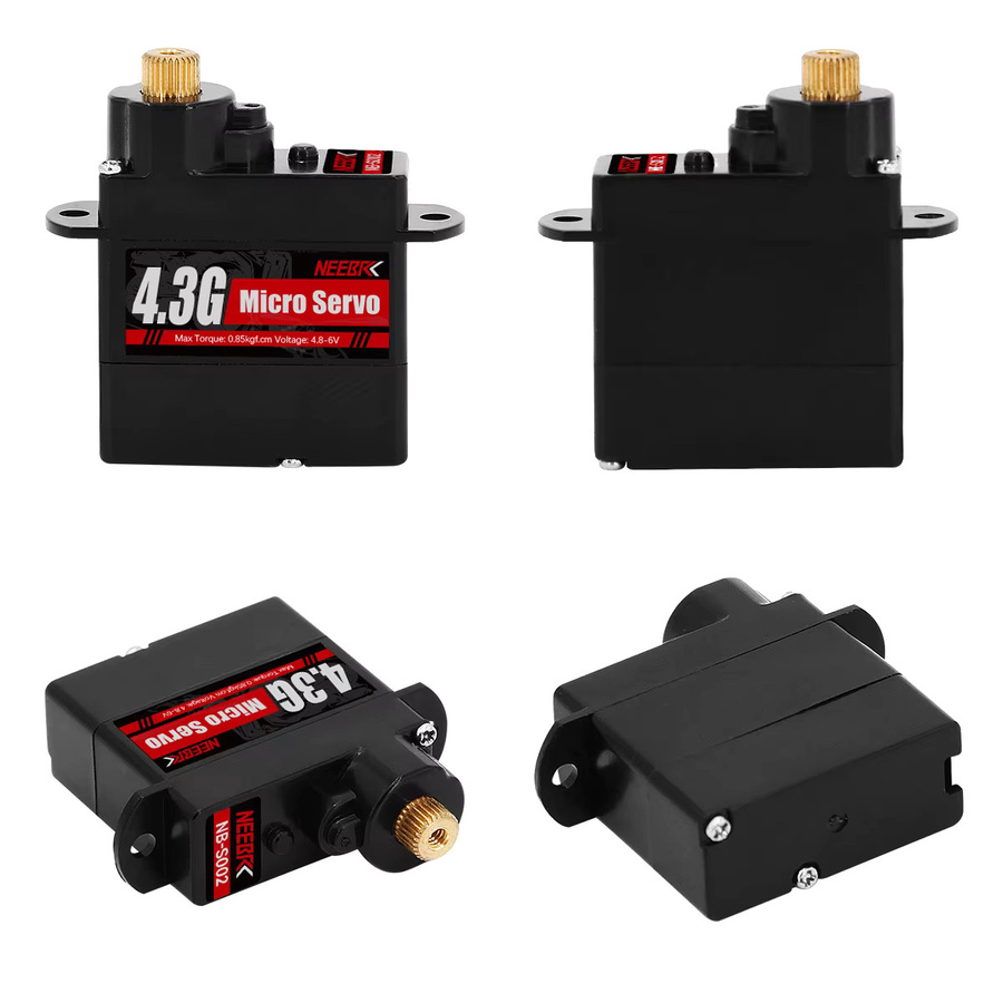NEEBRC Mini Getriebe Digital Servo, Wasserdicht, Motor für RC Auto, Flugzeug, Hubschrauber, Roboter - Bild 4