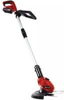 Einhell Power X-Change Akku-Rasentrimmer GE-CT 18 Li in Rot/Schwarz mit 18V Akku (2,5Ah), Ladegerät und Flowerguard Pflanzenschutzbügel, teleskopierbar - Bild 1