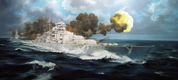 Trumpeter Bismarck, 1:200 - Bild 1